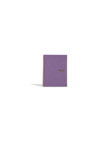 Amethyst A6 Spiral Notebook – 5mm Squares, No Margins LAGCOL24672 Colourbook | Futurartshop.com
