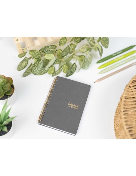 A6 1R slate spiral notebook – Lined for middle and high school LAGCOL24669 Colourbook | Futurartshop.com