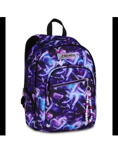 Zaino Scuola Seven Dual Detach Lovepass Viola 32L Staccabile ROU329550 Seven | Futurartshop.com