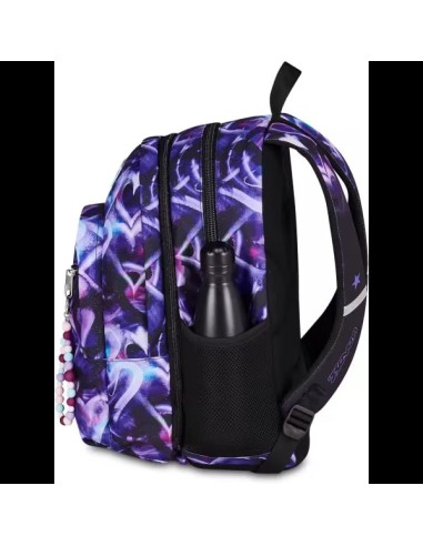 Zaino Scuola Seven Dual Detach Lovepass Viola 32L Staccabile ROU329550 Seven | Futurartshop.com