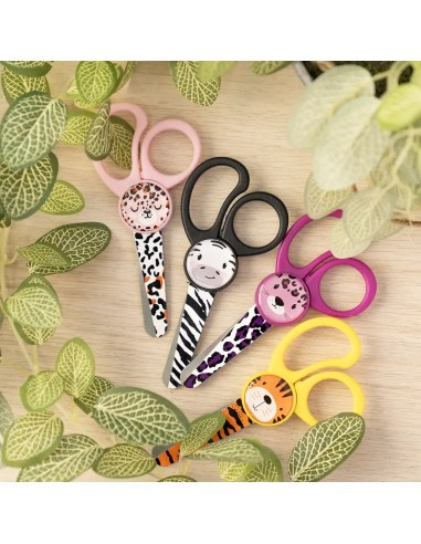 Forbici Wild 13 cm – Scuola e Bambini, 4 Colori Assortiti LAGCOL26107 Colourbook | Futurartshop.com