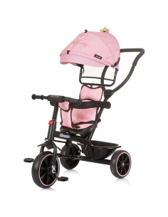 Triciclo Chipolino Pulse Princess Rosa – Tettuccio e Maniglione AGR15990 Chipolino | Futurartshop.com
