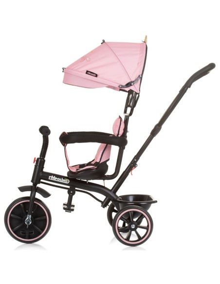 Triciclo Chipolino Pulse Princess Rosa – Tettuccio e Maniglione AGR15990 Chipolino | Futurartshop.com