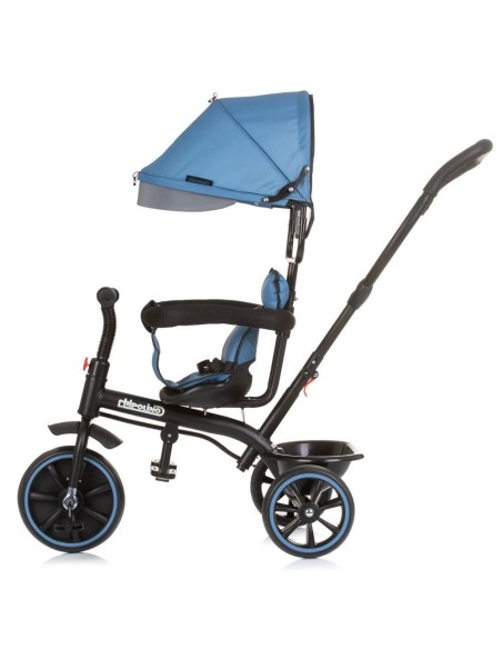 Triciclo Chipolino Pulse Princess Verde Acqua – Tettuccio e Maniglione AGRTRKPL0243TL Chipolino | Futurartshop.com