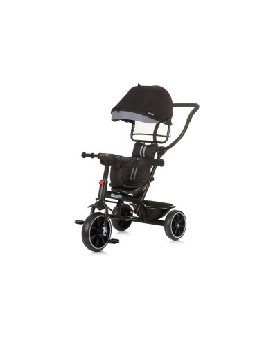 Chipolino Pulse Obsidian Tricycle – Canopy & Parent Handle AGRTRKPL02410B Chipolino | Futurartshop.com