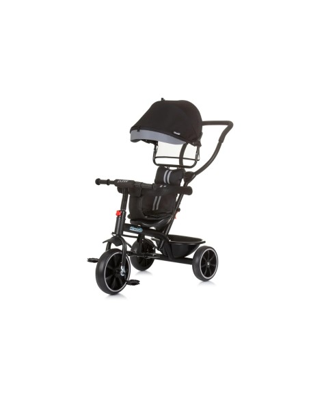 Chipolino Pulse Obsidian Tricycle – Canopy & Parent Handle AGRTRKPL02410B Chipolino | Futurartshop.com