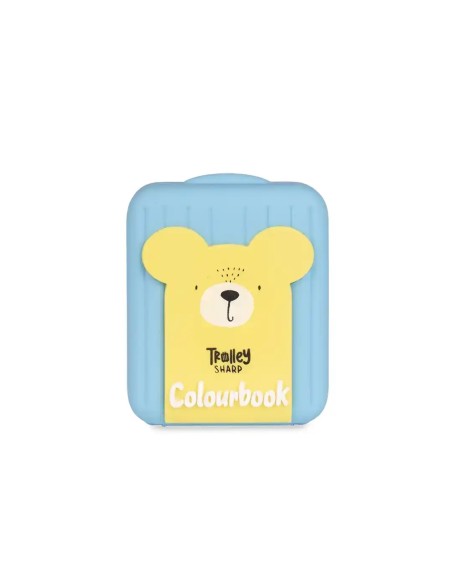Trolley Sharp Pencil Sharpener 2 Holes with Container 3 Designs LAGCOL26029 Colourbook | Futurartshop.com