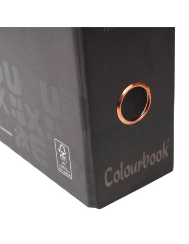Black Office Recorder 8cm Back LAGCOL26120 Colourbook | Futurartshop.com
