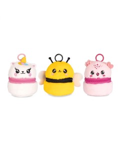 Softy Mini Pouch – Soft Plush Case 3 Assorted Models LAGCOL25908 Colourbook | Futurartshop.com