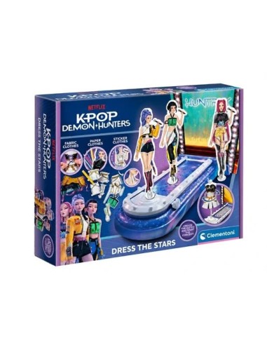 Dress the Stars K-Pop Demon Hunters – HUNTR/X Fashion Kit CLE18477 Clementoni | Futurartshop.com