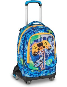 SJ Gang Jack 8WD Joyful Pins Boy Detachable School Trolley ROU3310278 Seven | Futurartshop.com