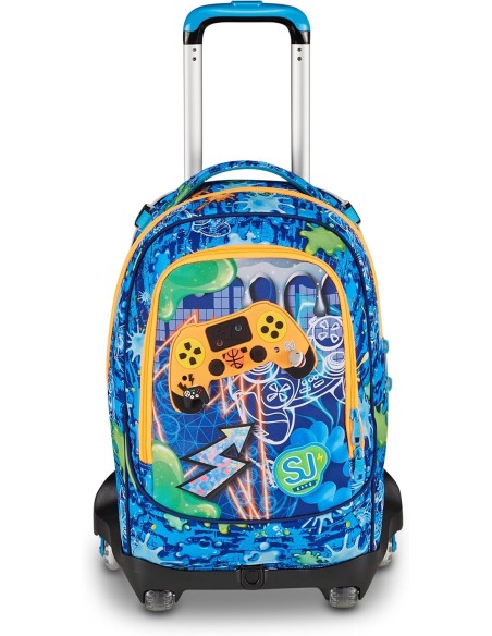 SJ Gang Jack 8WD Joyful Pins Boy Detachable School Trolley ROU3310278 Seven | Futurartshop.com