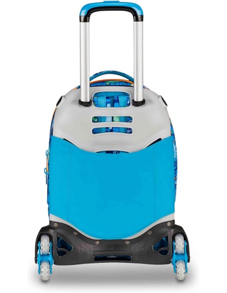 Trolley Scuola Sganciabile Seven SJ Gang Jack 8WD Joyful Pins Boy ROU3310278 Seven | Futurartshop.com