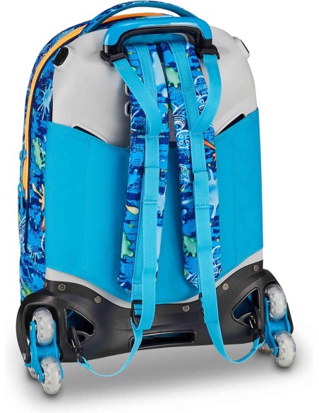 SJ Gang Jack 8WD Joyful Pins Boy Detachable School Trolley ROU3310278 Seven | Futurartshop.com