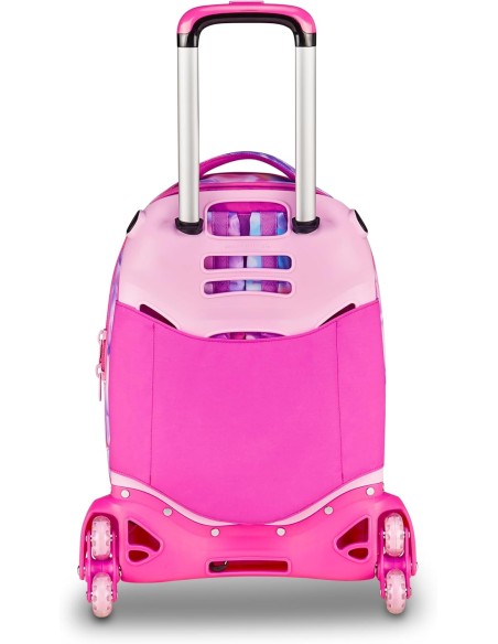 Trolley Scuola Seven SJ Gang Jack 8 Ruote – Joyful Pins Girl ROU331096 Seven | Futurartshop.com