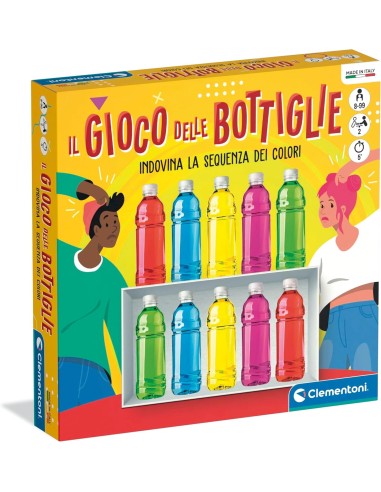 Bottle Game – Party Board Game with 20 Bottles 8+ CLE81642 Clementoni | Futurartshop.com