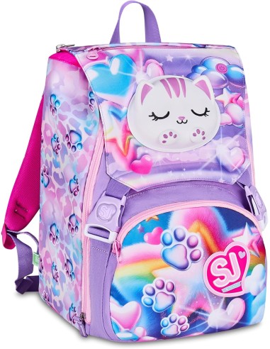 Zaino Scuola Seven Sdoppiabile Big SJ Gang Glowcat – Gatto Luminoso ROU330853 Seven | Futurartshop.com