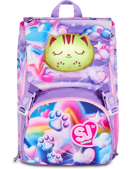 Seven SJ Gang Glowcat Backpack – Big Splittable Light-Up Cat ROU330853 Seven | Futurartshop.com