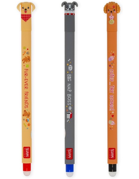 Set 3 penne fur ever friends LEGEPSET0017 Legami Milano | Futurartshop.com