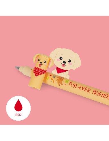 Set of 3 fur ever friends pens LEGEPSET0017 Legami Milano | Futurartshop.com