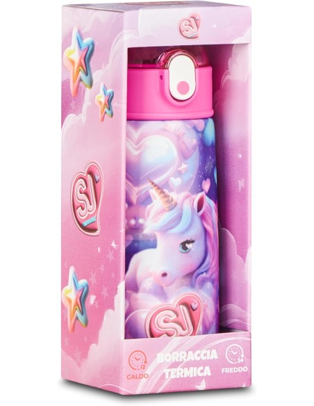 Seven SJ Gang Girl Thermal Bottle with straw ROU366999 Seven | Futurartshop.com