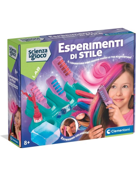 Clementoni Science & Play Hair Lab – Creative Kit for Kids 8+ CLE19459 Clementoni | Futurartshop.com