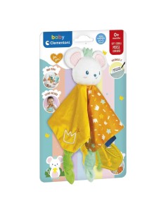 Baby Clementoni Soft Cuddles Mouse Comforter – Doudou 0+ Months CLE17612 Clementoni | Futurartshop.com