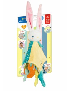 Baby Clementoni Soft Cuddles Bunny Comforter – Doudou 0+ Months CLE17599 Clementoni | Futurartshop.com