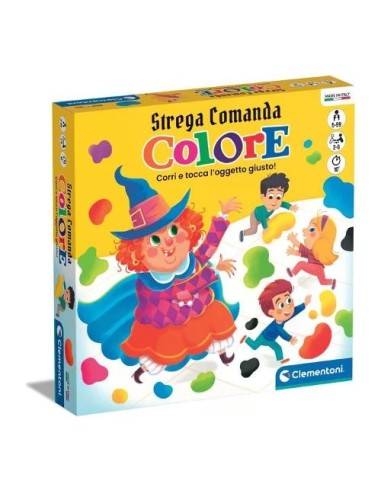 Gioco da Tavolo Strega Comanda Colore – Clementoni 5+ Anni CLE16819 Clementoni | Futurartshop.com