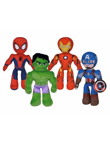 Simba Marvel Avengers Plush 25 cm – Poseable Assorted Characters EOL009736 Simba Toys | Futurartshop.com