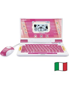 Computer Educativo Bit Smart Genius Plus Rosa – Bilingue VIT581269 Vtech | Futurartshop.com
