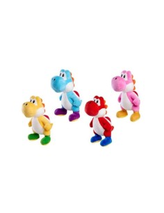 Peluche Yoshi Super Mario 20 cm – Nintendo Colori Assortiti EOL090449 Simba Toys | Futurartshop.com