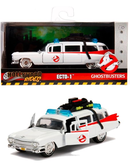 Modellino Cadillac Ecto-1 Ghostbusters – Jada Toys Die-Cast 1:32 EOL064555 Simba Toys | Futurartshop.com