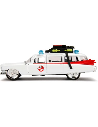 Modellino Cadillac Ecto-1 Ghostbusters – Jada Toys Die-Cast 1:32 EOL064555 Simba Toys | Futurartshop.com