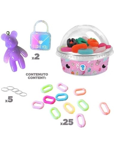 Kit Braccialetti Perline Funny Charms Surprise – Nice Group 6+ EOL87017 Nice Group | Futurartshop.com