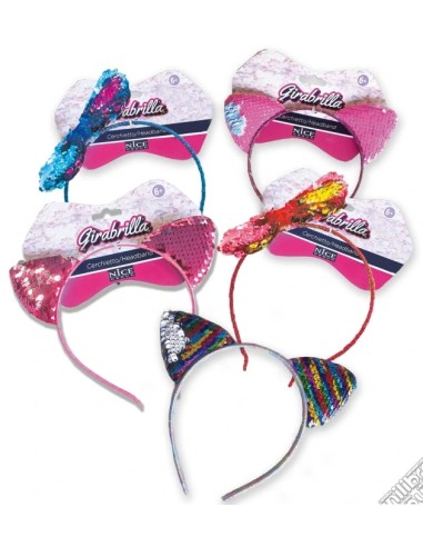 Cerchietto Girabrilla Nice – Paillettes Cangianti Bambina Assortito EOL02573 Nice Group | Futurartshop.com