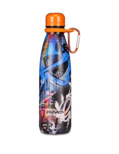 Borraccia Termica Seven 500ml – Acciaio Inox 6 Modelli Assortiti ROU362564 Seven | Futurartshop.com