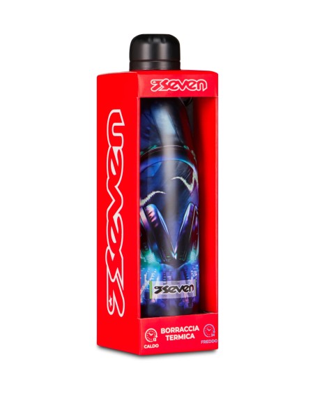 Seven Thermal Water Bottle 500ml – Stainless Steel 6 Designs ROU362564 Seven | Futurartshop.com