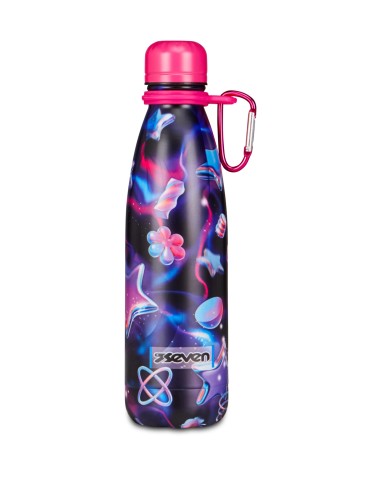 Seven Thermal Water Bottle 500ml – Stainless Steel 6 Designs ROU362564 Seven | Futurartshop.com