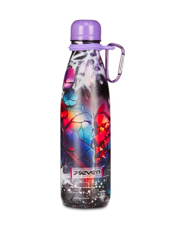 Seven Thermal Water Bottle 500ml – Stainless Steel 6 Designs ROU362564 Seven | Futurartshop.com