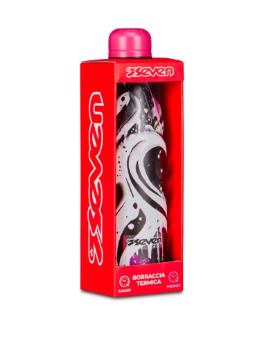 Seven Thermal Water Bottle 500ml – Stainless Steel 6 Designs ROU362564 Seven | Futurartshop.com