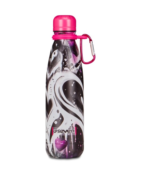 Borraccia Termica Seven 500ml – Acciaio Inox 6 Modelli Assortiti ROU362564 Seven | Futurartshop.com