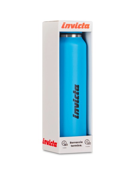 Borraccia Termica Invicta Slim 480ml – Acciaio Tinta Unita 4 Colori ROU367880 Invicta | Futurartshop.com