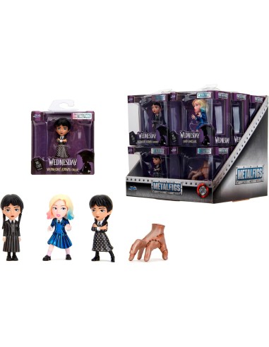Wednesday Metalfigs – Die-Cast 4-Pack Collectible Figures EOL089831 Simba Toys | Futurartshop.com