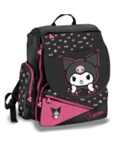 Kuromi Expandable Backpack – School Bag CRG260930 CR Group | Futurartshop.com