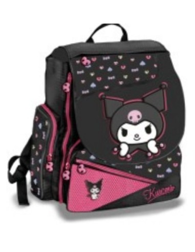 Kuromi Expandable Backpack – School Bag CRG260930 CR Group | Futurartshop.com