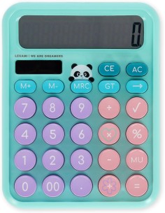 Calcoolator Desk Calculator – Panda Solar 12-Digit LEGCLT0001 Legami Milano | Futurartshop.com