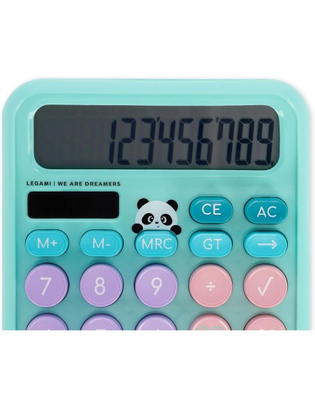 Calcolatrice da Tavolo Calcoolator – Panda Solare 12 Cifre LEGCLT0001 Legami Milano | Futurartshop.com