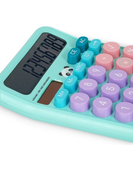 Calcoolator Desk Calculator – Panda Solar 12-Digit LEGCLT0001 Legami Milano | Futurartshop.com