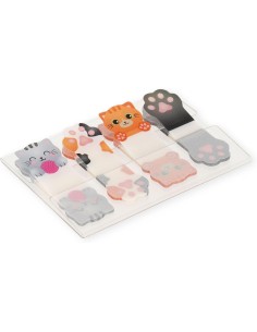 Segnapagina Adesivi Kitty – Keep in Mind 80 Pezzi Gattino LEGSKN0002 Legami Milano | Futurartshop.com 2